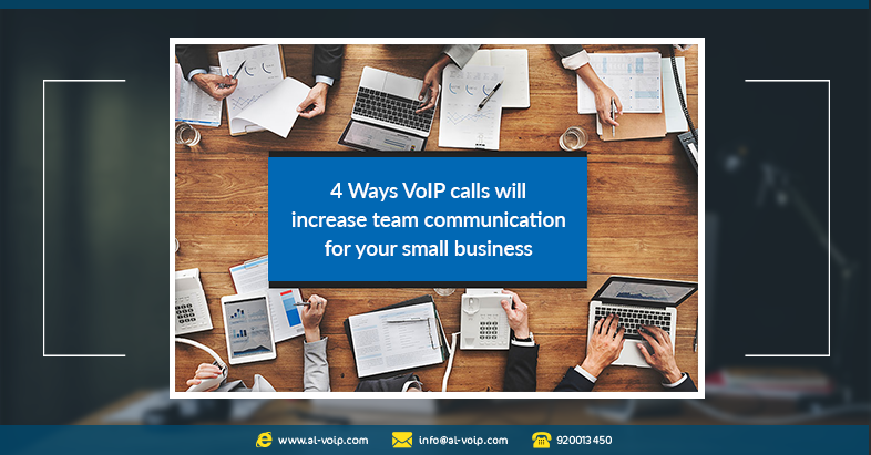 4 طرق تمكن مكالمات VoIP من تحسين التواصل في الشركات الصغيرة