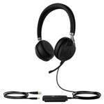 Yealink UH38 Dual - TEAMS Certifided Dual Mode USB and Bluetooth Headset, Stereo, USB-A