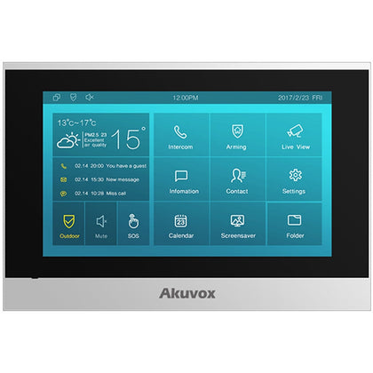 Akuvox C315S - Touchscreen Intercom Indoor Monitor C315S | AL-VoIP Store