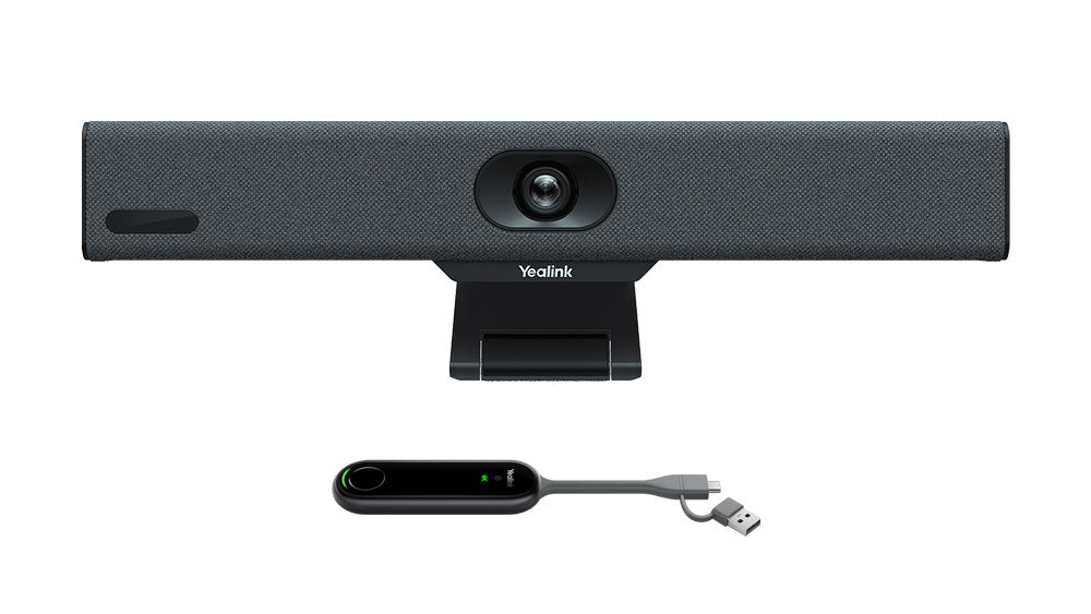 YealinkA10-015 - Video Collaboration Bar for Huddle Rooms A10-015, VCR11 remote, WPP30 Wireless Sharing