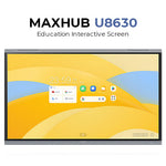 MAXHUB Interactive Flat Panel U3 U8630 – 86-Inch Interactive Screen, 4K Touch Screen, Google EDLA, 50 Touch Points, Android 13