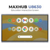 MAXHUB U8630 86-inch 4K interactive screen with Google EDLA support
