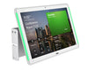 Yealink RoomPanel Plus 10.1-inch scheduling panel with LED indicators

