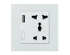 Akubela SM-1023N – Smart Socket With USB, ZigBee 3.0 Connectivity, Dual Outlet Design, Remote App Control, Wide Voltage Range