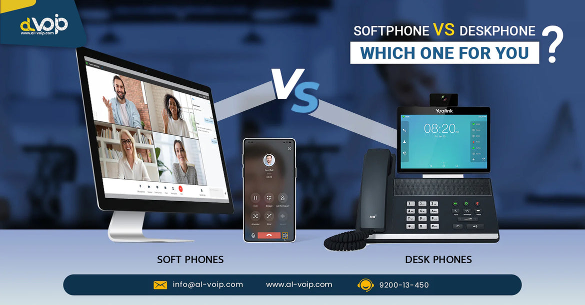 Which is better: a Softphone or a Desk phone?