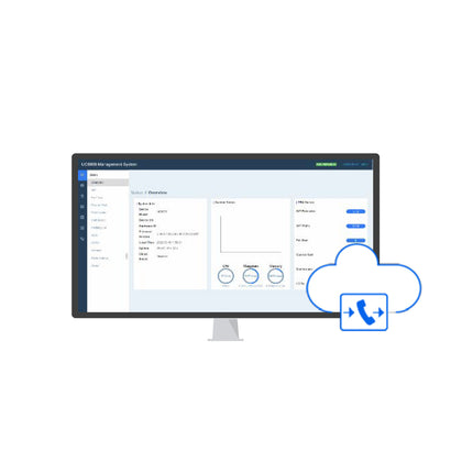 Dinstar UC8000 VoIP PBX with 20,000 SIP Users, Cloud Deployment