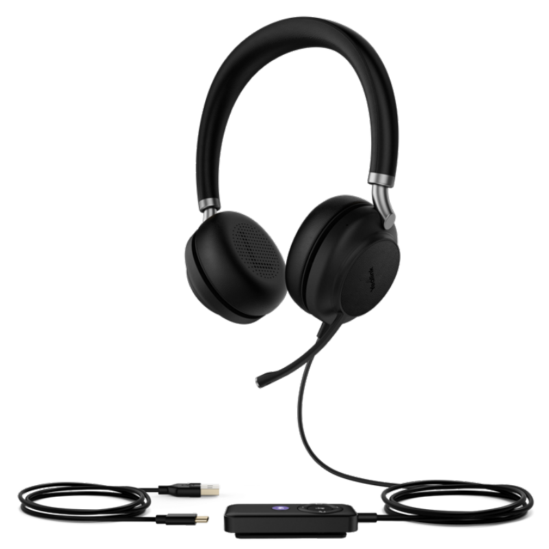 Yealink UH38 Dual - UC Dual Mode USB and Bluetooth Headset, Stereo, USB-A