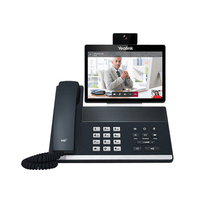 Yealink VP59 - Flagship Smart Video Phone VP59, 16 VoIP Accounts. 8-Inch Color Touch Screen. Built-in Bluetooth & Wi-Fi, Dual-Port Gigabit Ethernet, PoE