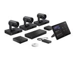 Yealink MVC S98-C5U-004 – Microsoft Teams Rooms System, SmartVision 80 Triple Cameras, AVHub, RCH40 E2 PoE Switch, MCore 4, MTouch Plus