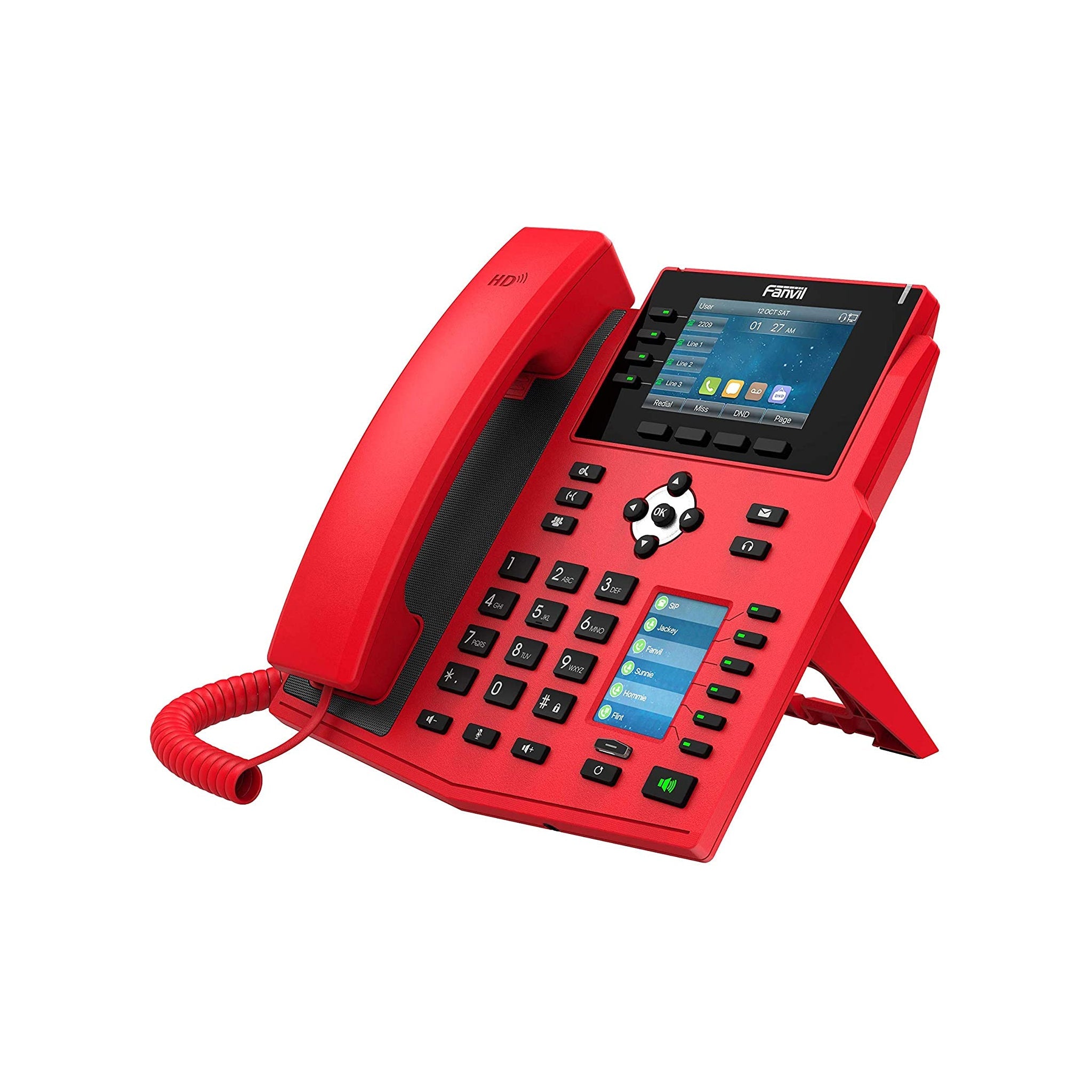 Fanvil X5U-R - Special Red Enterprise IP Phone X5U-R | AL-VoIP Store