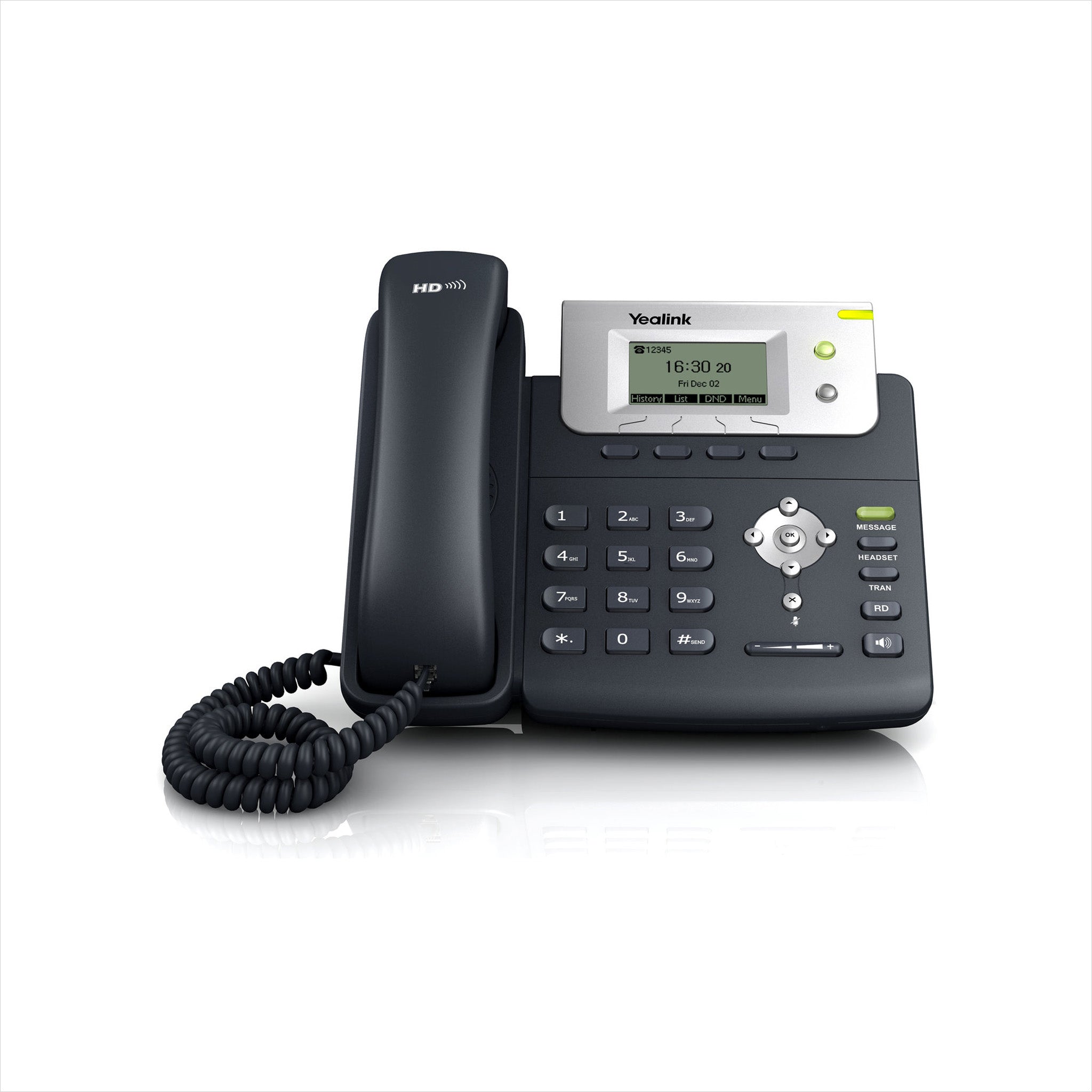 Yealink T21 E2 - Entry-Level SIP IP Phone T21 E2, with 2 Lines  | AL-VoIP Store