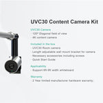Yealink UVC30 - Microsoft Video Conference Cam UVC30, 4K USB Camera, Content Camera Kit for small and huddle meeting rooms