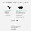 يالنك UVC30 BYOD - معدات اجتماعات صغيرة متكاملة Yealink UVC30 BYOD، كاميرا ويب عالية الجودة 4K، سبيكر لاسلكي CP900
