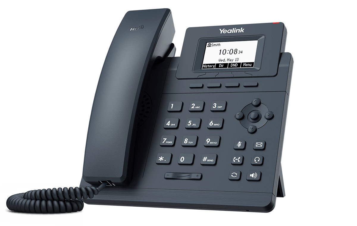 يالنك T30P - هاتف يالنك T30P آي بي فون مكتبي، هاتف SIP مكتبي، صوت HD عالي الجودة، يدعم 5 خطوط مؤتمرات صوتية، تقنية PoE
