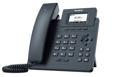 Yealink T30P - Entry Level IP Phone T30P, HD Voice, 5 way conferencing, unified firmware, PoE Support, Opus codec support.