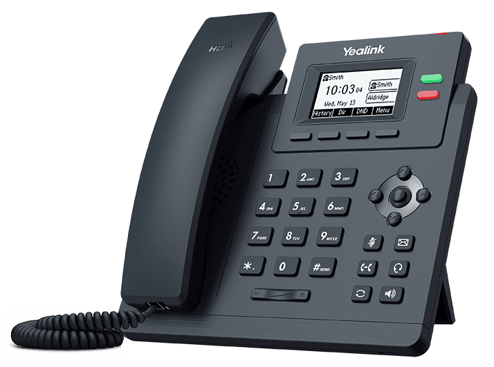 Yealink T31P - Entry Level IP Phone T31P, HD Voice, LCD, 10/100M, PoE