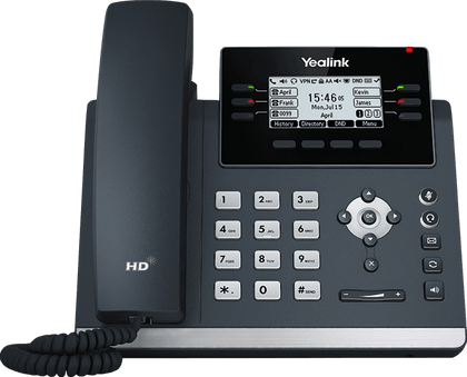 Yealink T42U - IP Phone T42U, 12 SIP Line, Gigabit, PoE | AL-VoIP Store
