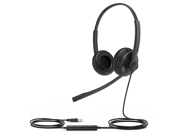 Yealink UH34 - Dual Wired Microsoft Teams Headset UH34 | AL-VoIP Store