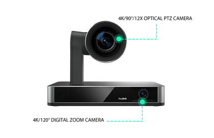 Yealink UVC86 - Dual Eye Conference Camera UVC86, 4K PTZ | AL-VoIP store