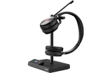 Yealink WH62 - Yealink Microsoft Teams Wireless Headset, Busylight on headset, Acoustic Shield, Ringer, Power Adapter
