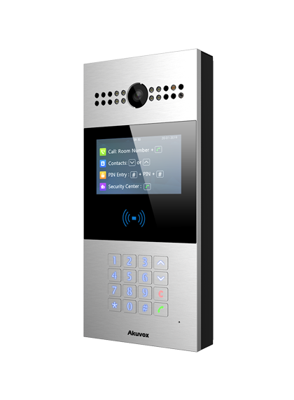 Akuvox R28A - SIP Android Door Phone with LCD, Card Reader | AL-VoIP Store
