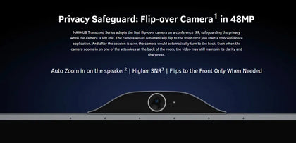 MAXHUB T65FA - Flip-Over Camera Interactive Screen T65FA | AL-VoIP Store